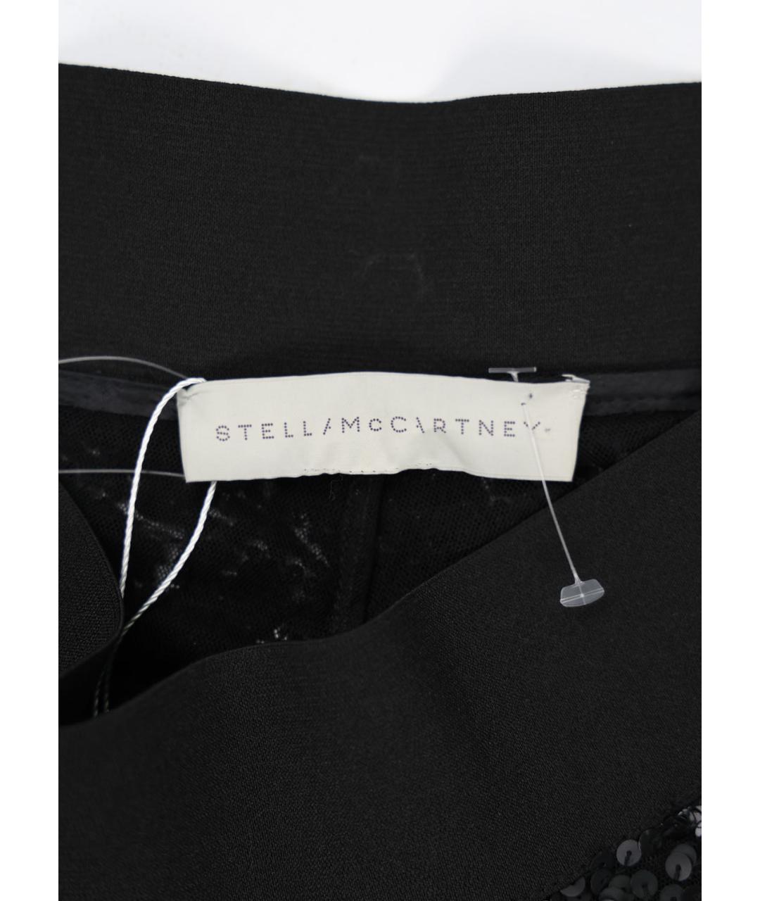 STELLA MCCARTNEY Черные полиамидовые брюки узкие, фото 3