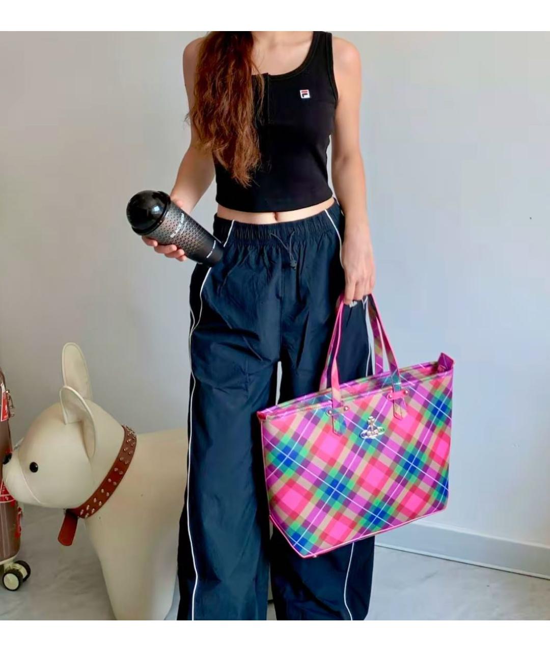VIVIENNE WESTWOOD Мульти сумка тоут из искусственной кожи, фото 5