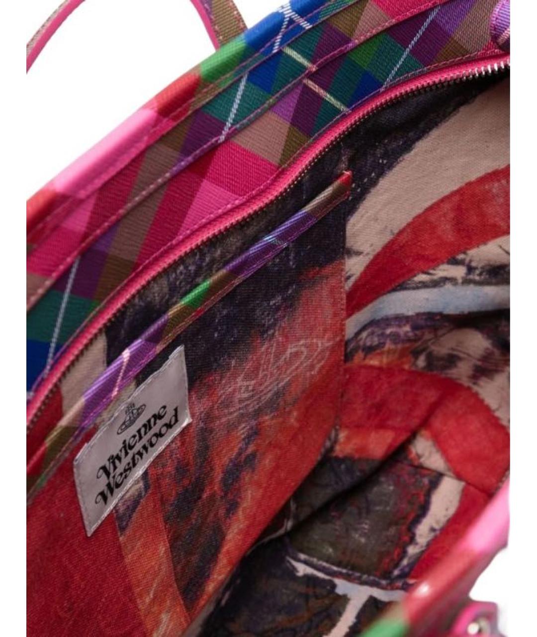 VIVIENNE WESTWOOD Мульти сумка тоут из искусственной кожи, фото 4