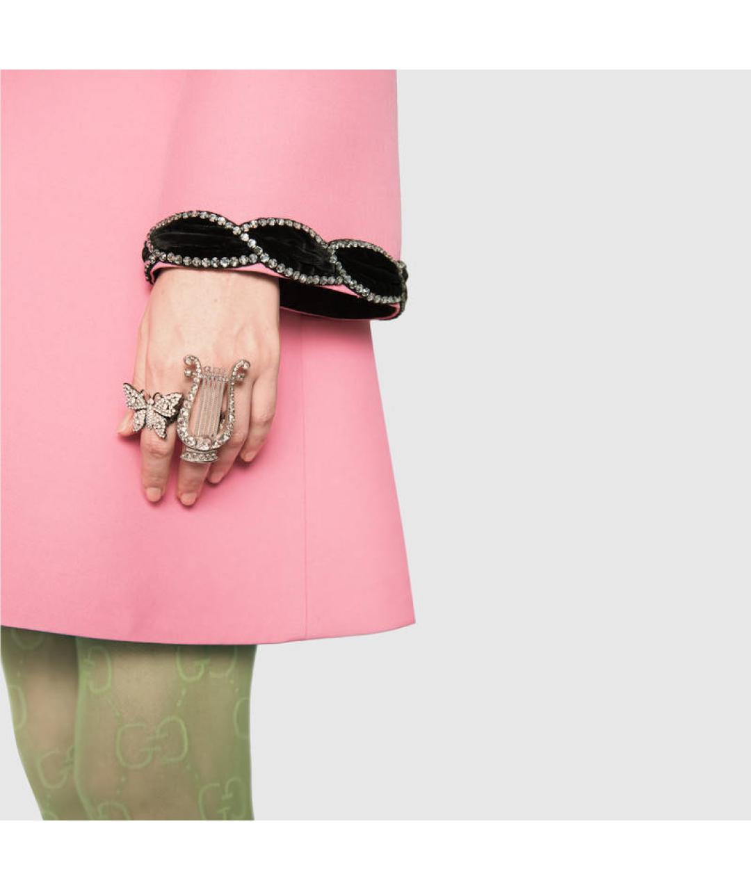 GUCCI Серебряное металлическое кольцо, фото 3