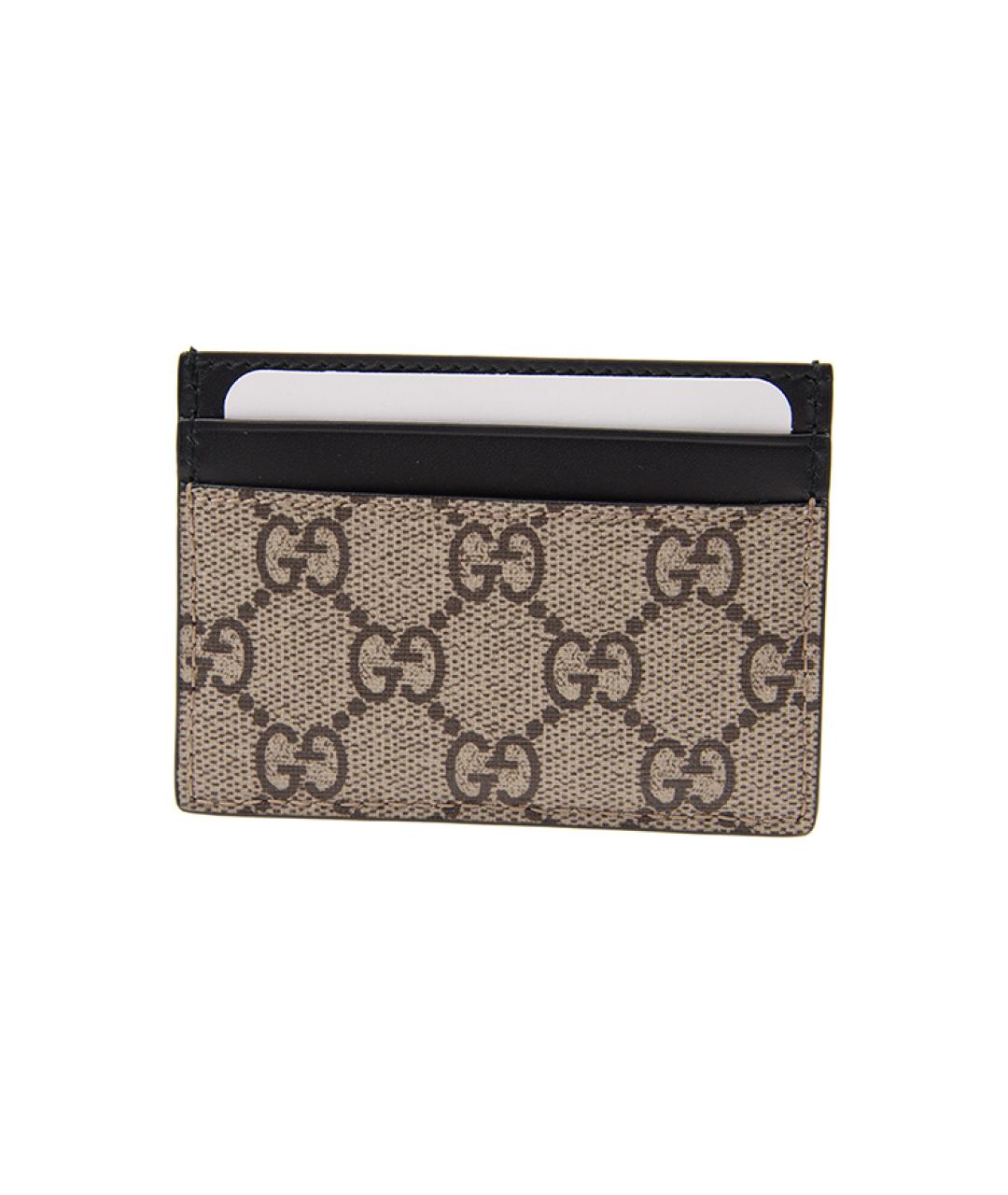 GUCCI Черный кожаный кардхолдер, фото 4
