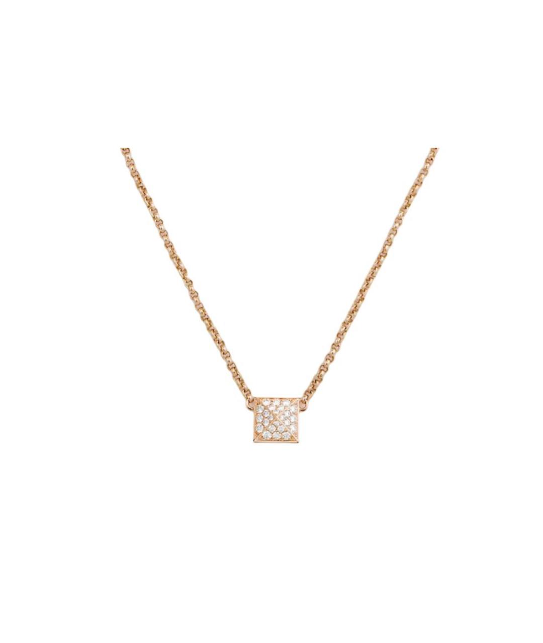 HERMES Золотая цепочка из розового золота, фото 1
