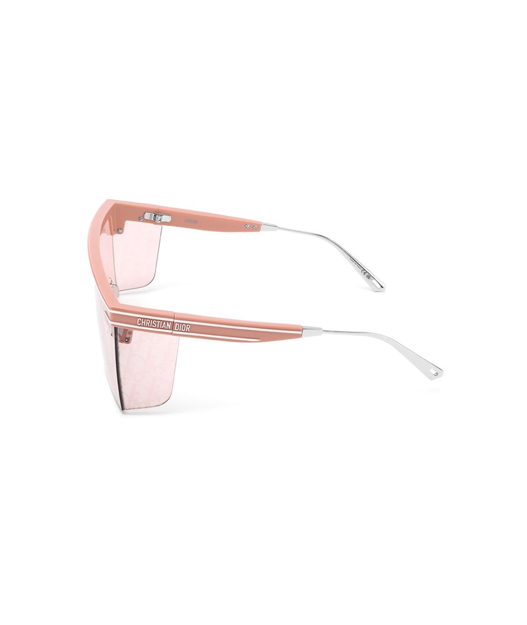 CHRISTIAN DIOR Розовые пластиковые солнцезащитные очки, фото 3
