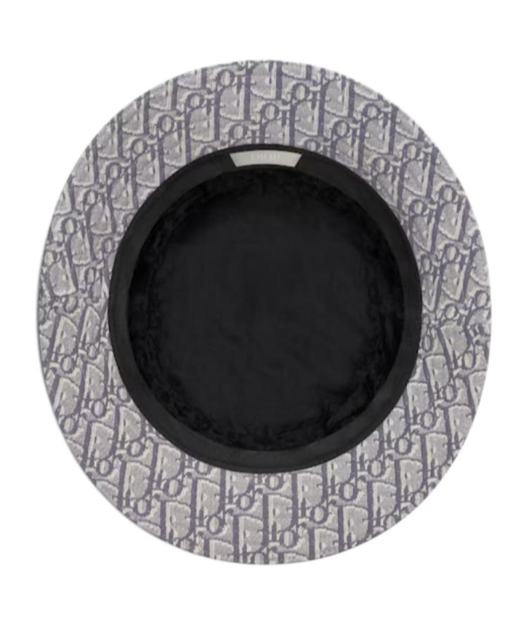 CHRISTIAN DIOR Серая шляпа, фото 4