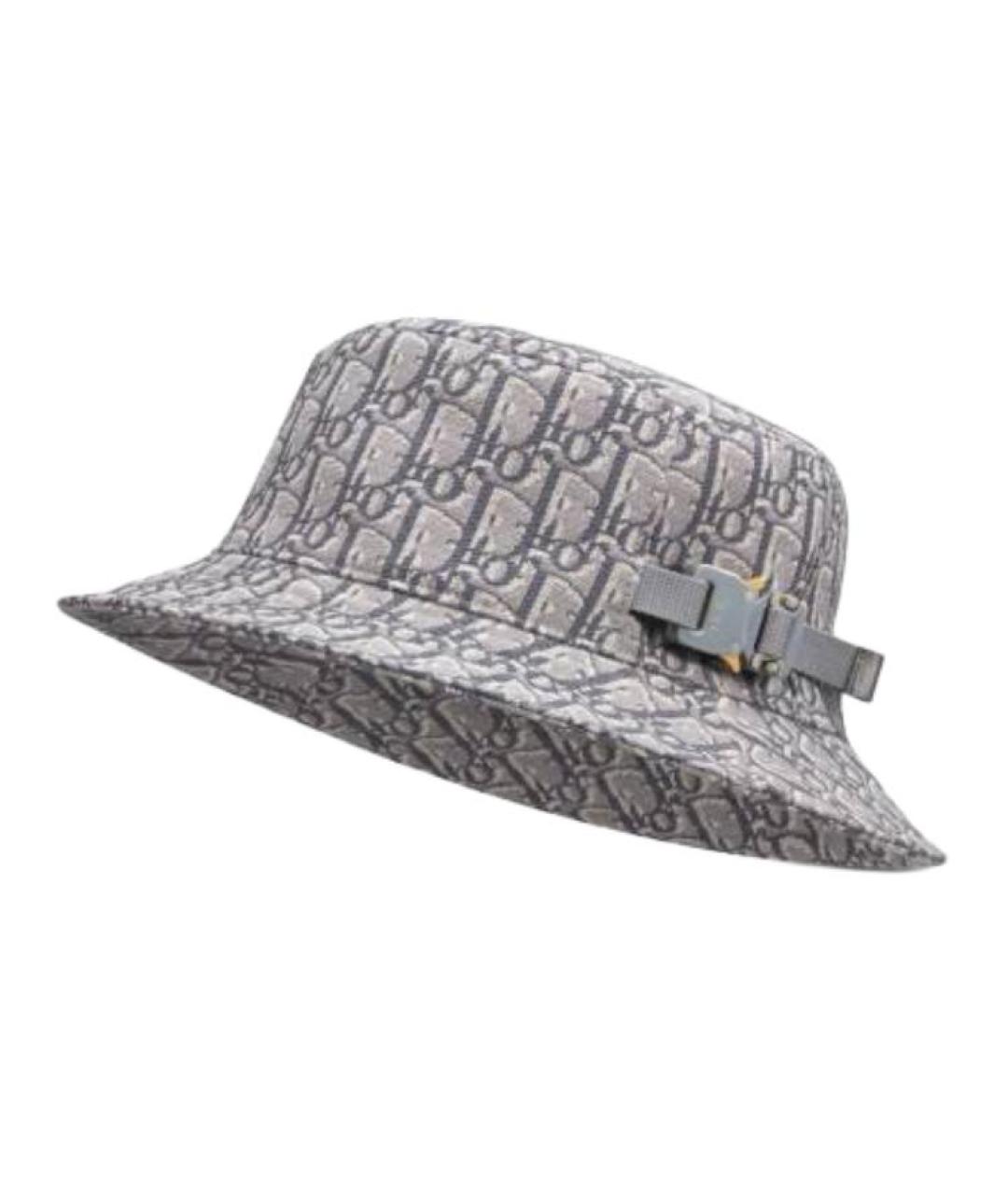 CHRISTIAN DIOR Серая шляпа, фото 1