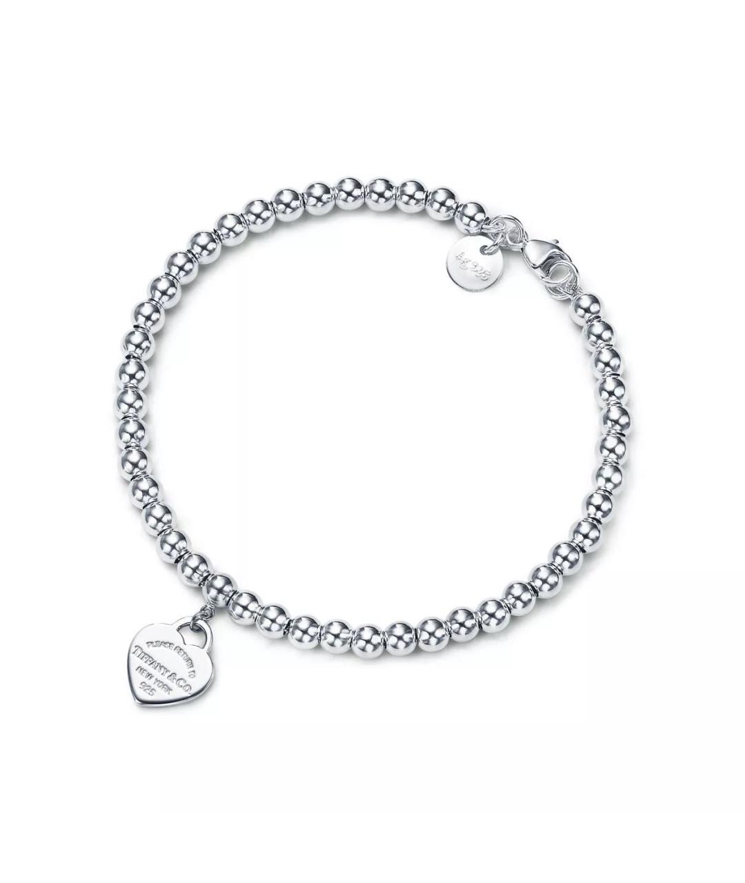 TIFFANY&CO Серебрянный серебряный браслет, фото 6