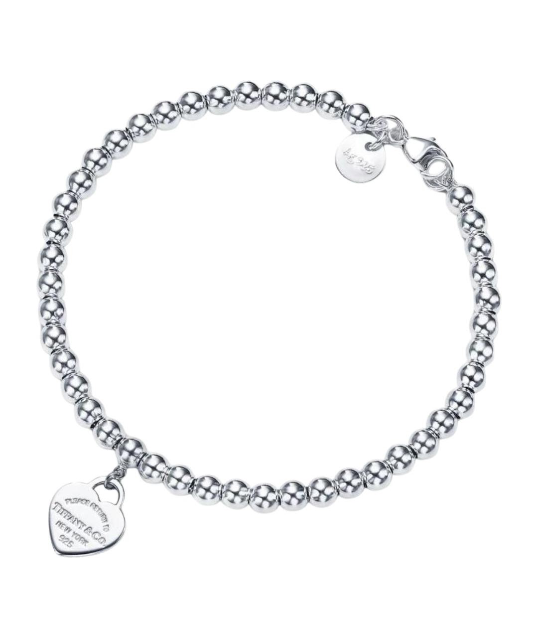 TIFFANY&CO Серебрянный серебряный браслет, фото 1