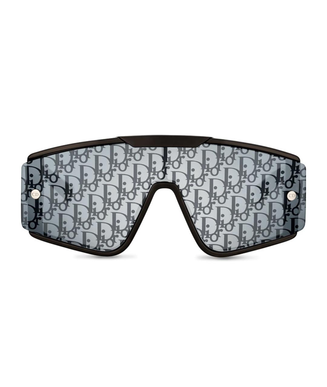 CHRISTIAN DIOR Черные пластиковые солнцезащитные очки, фото 2