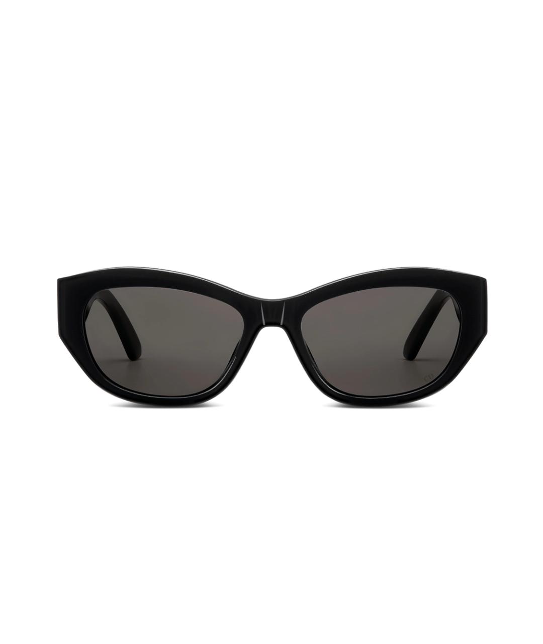 CHRISTIAN DIOR Черные пластиковые солнцезащитные очки, фото 2
