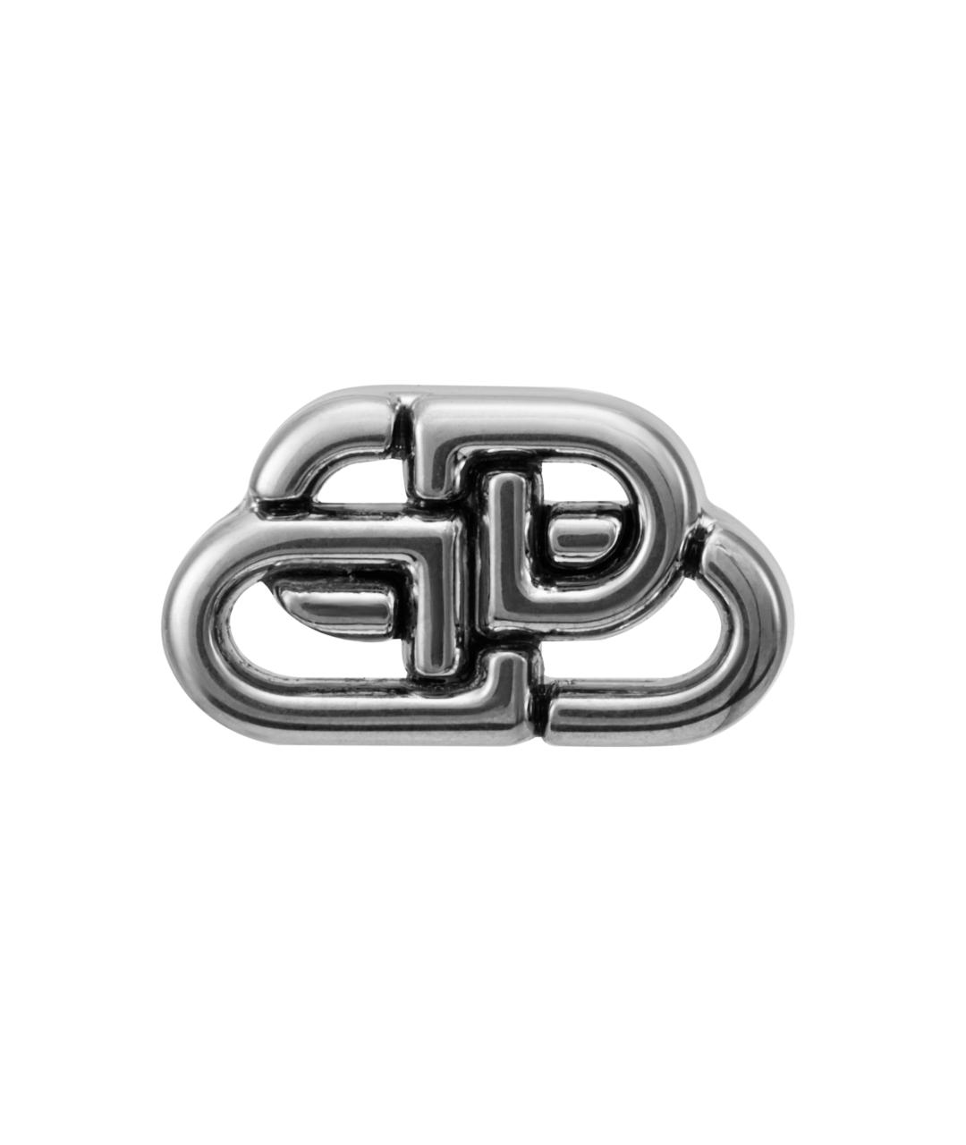 BALENCIAGA Серебряные серьги, фото 2