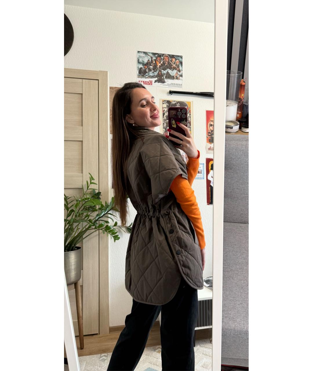WEEKEND MAX MARA Хаки жилет, фото 5
