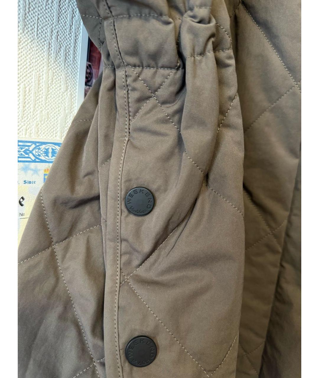 WEEKEND MAX MARA Хаки жилет, фото 4