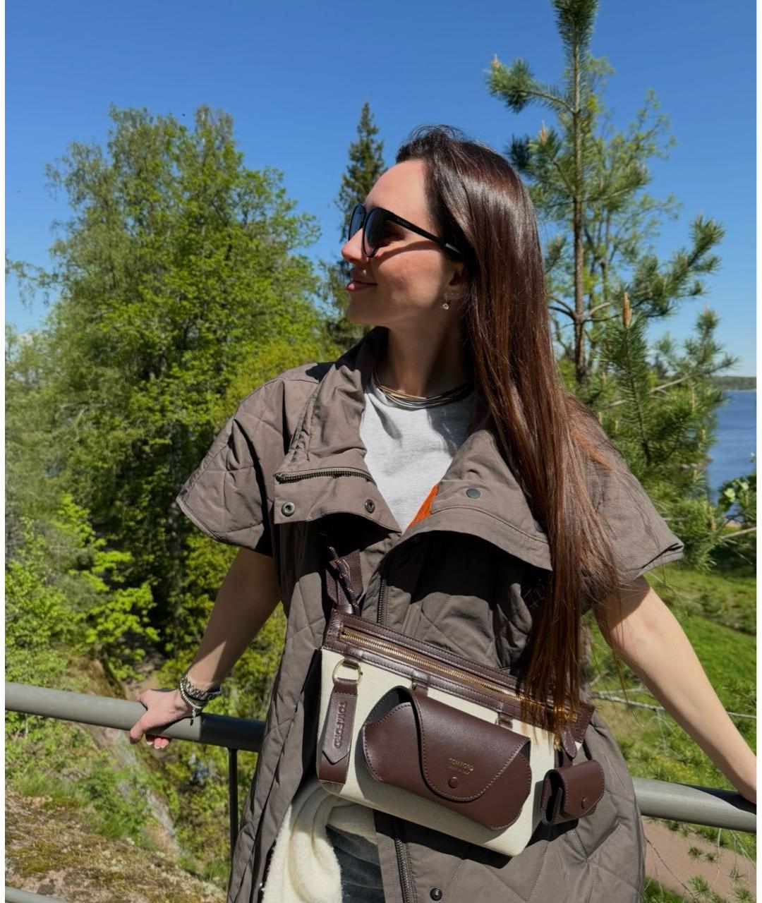 WEEKEND MAX MARA Хаки жилет, фото 8