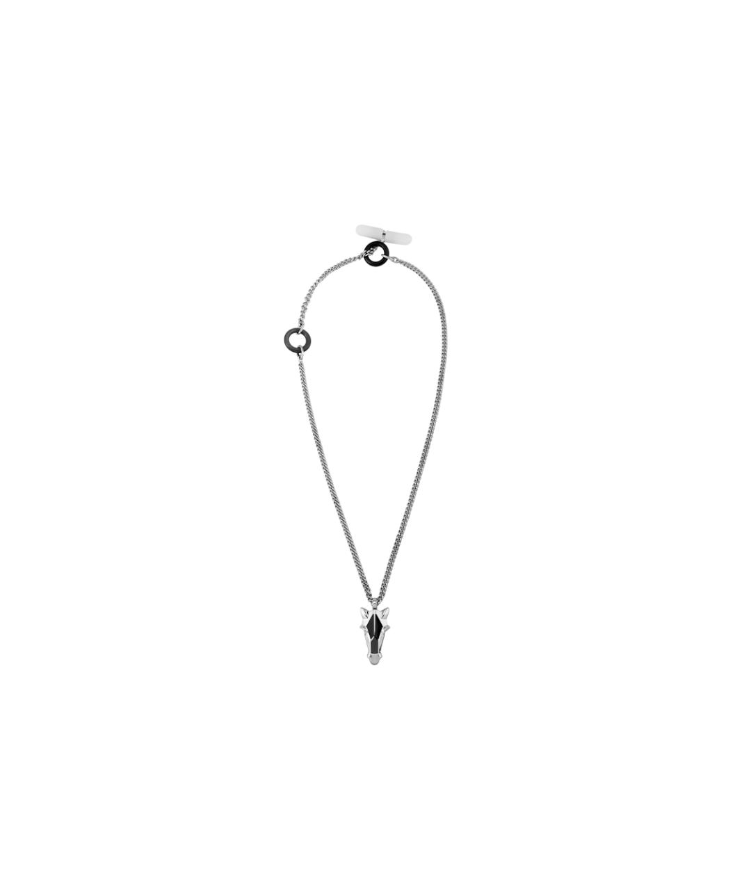 HERMES Серебряная металлическая цепочка, фото 3