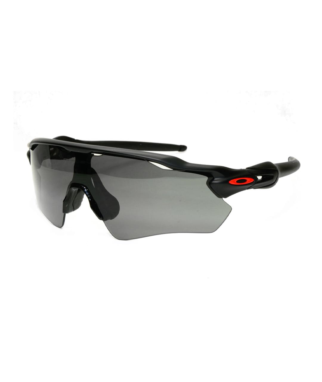 OAKLEY Черные пластиковые солнцезащитные очки, фото 1