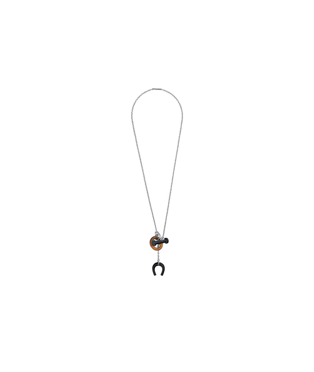 HERMES Серебряная металлическая цепочка/подвеска, фото 2
