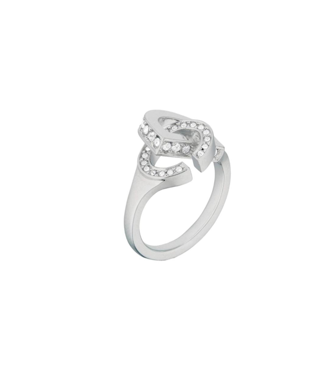 CHRISTIAN DIOR Серебряное металлическое кольцо, фото 1