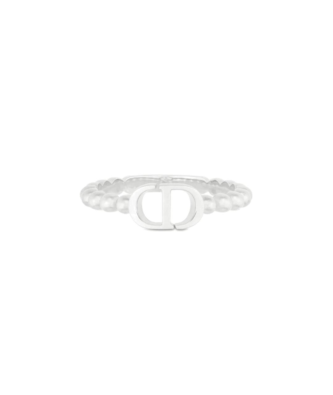 CHRISTIAN DIOR Серебряное металлическое кольцо, фото 2