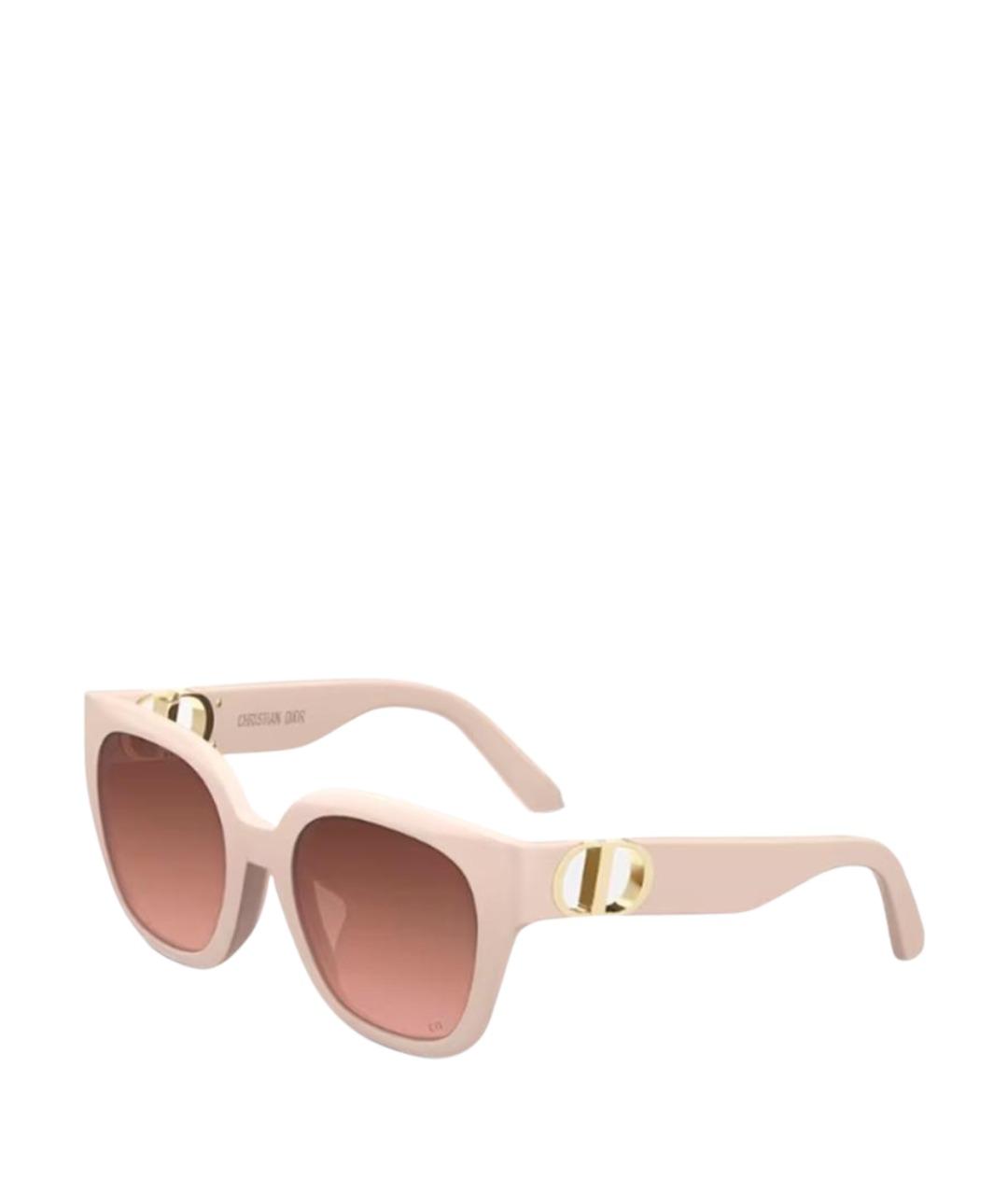 CHRISTIAN DIOR Розовые пластиковые солнцезащитные очки, фото 1