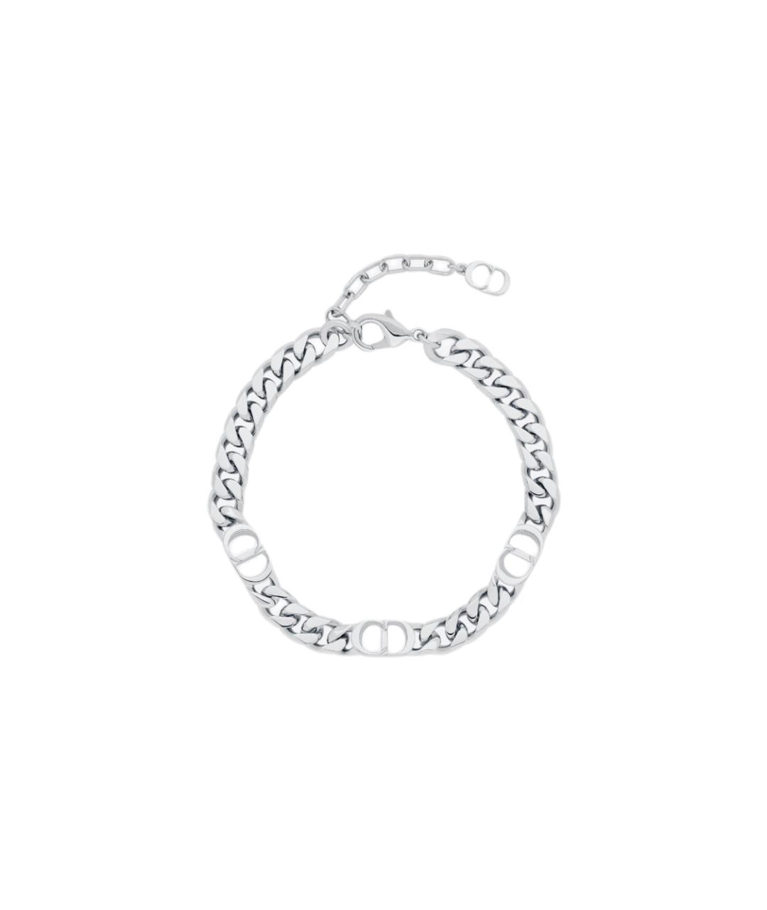 CHRISTIAN DIOR Серебрянный металлический браслет, фото 3