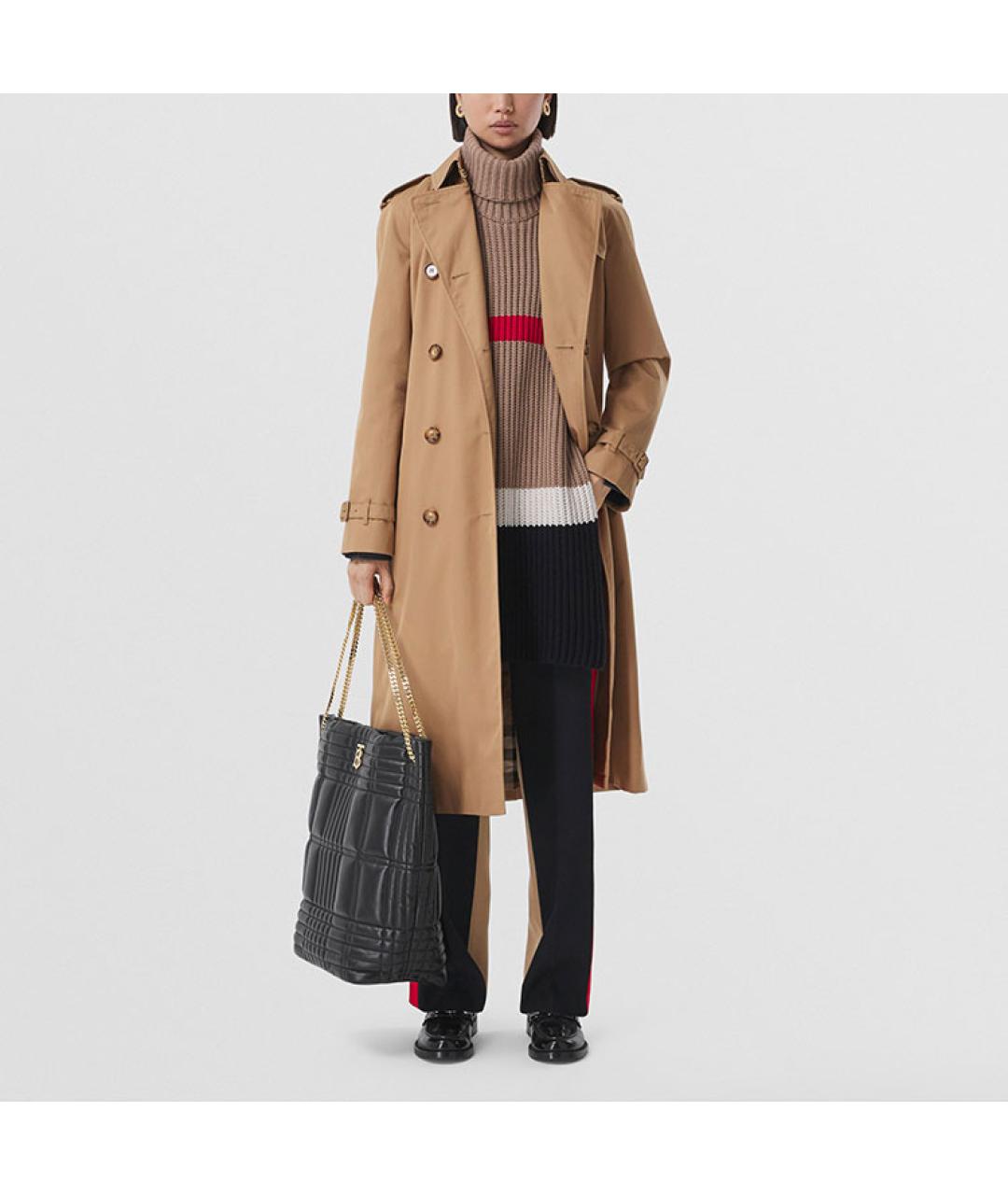 BURBERRY Бежевый тренч/плащ, фото 4