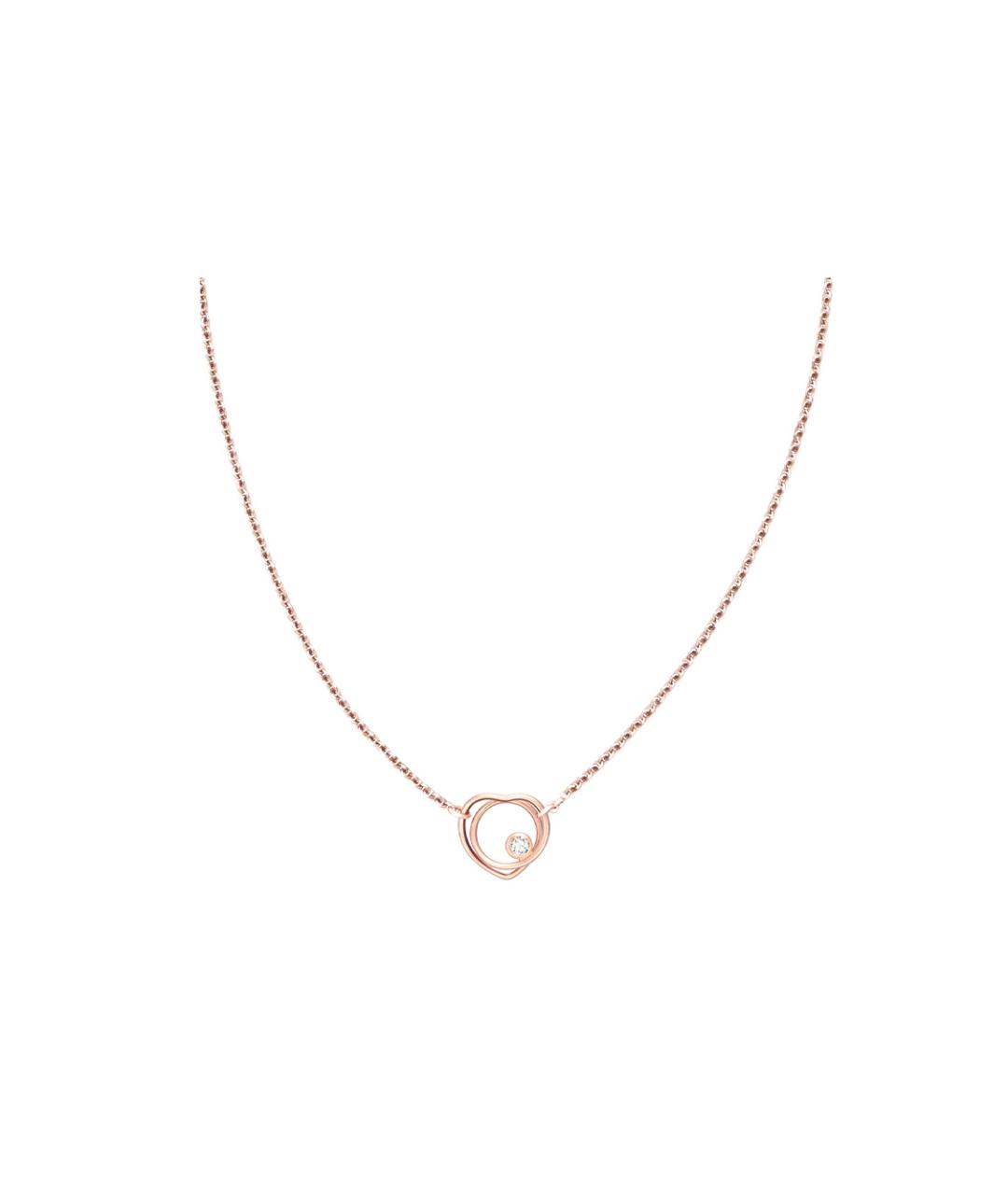 HERMES Розовая цепочка из розового золота, фото 1