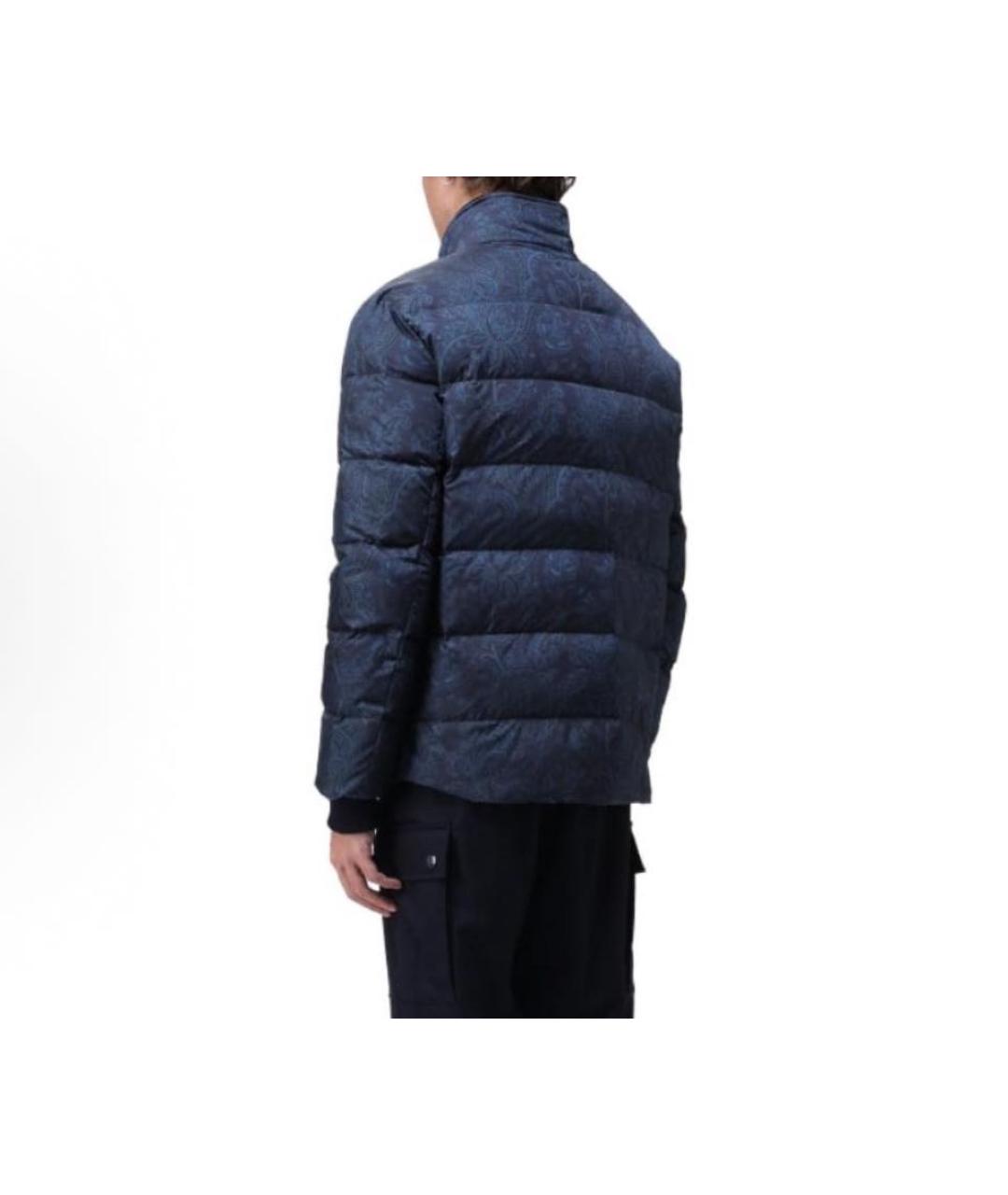 ETRO Темно-синий пуховик, фото 3