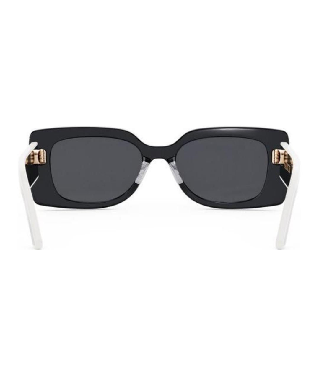 CHRISTIAN DIOR Черные пластиковые солнцезащитные очки, фото 5