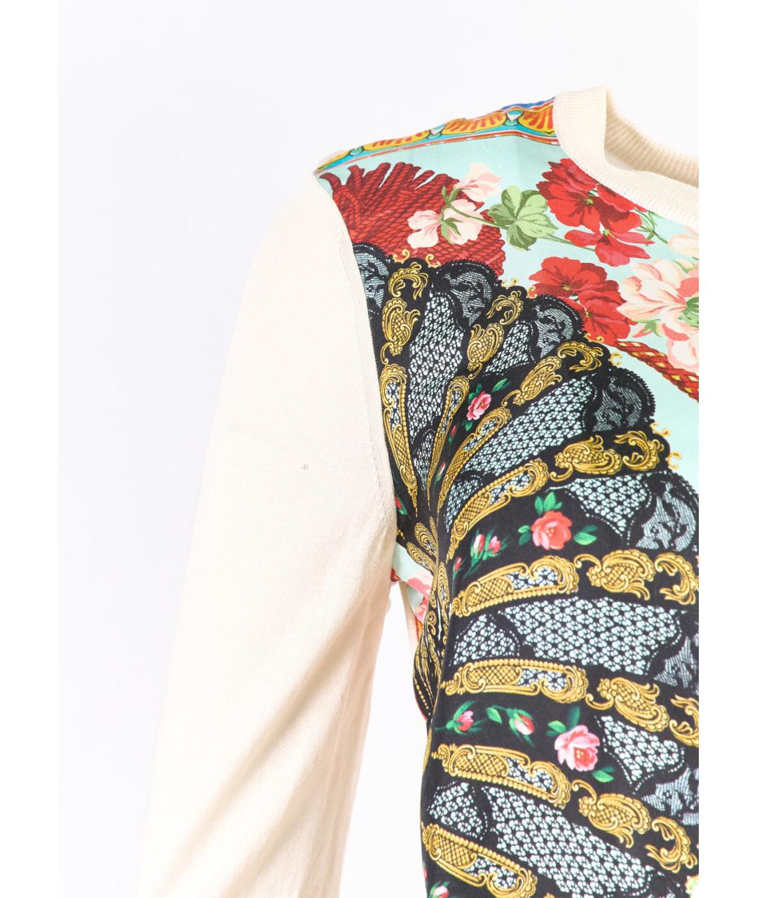 DOLCE&GABBANA Мульти шелковый кардиган, фото 5