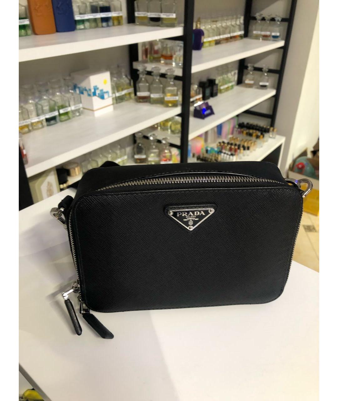 PRADA Черная сумка на плечо, фото 5