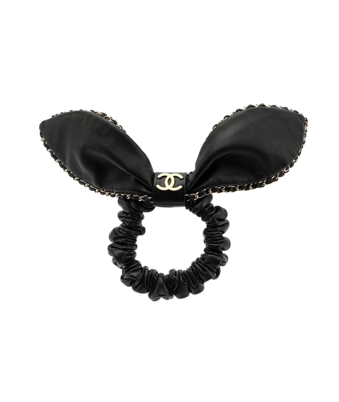 CHANEL Черная заколка, фото 1