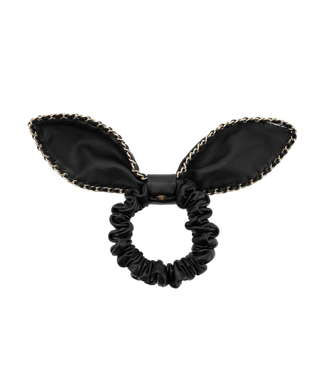 CHANEL Черная заколка, фото 2
