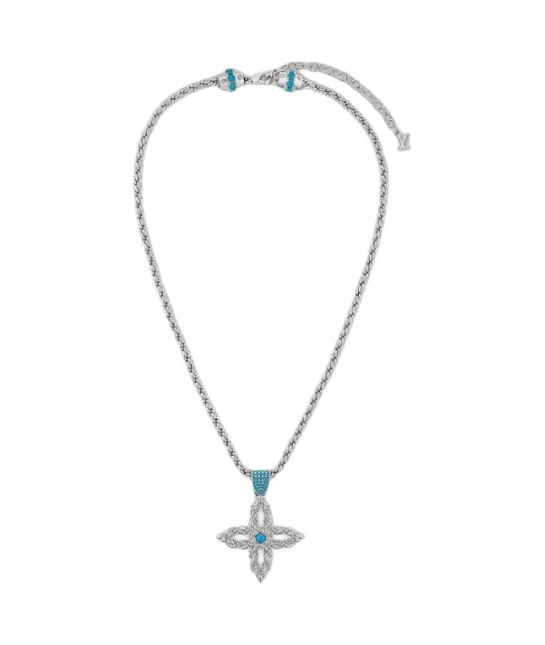 LOUIS VUITTON Серебряная металлическая подвеска, фото 2