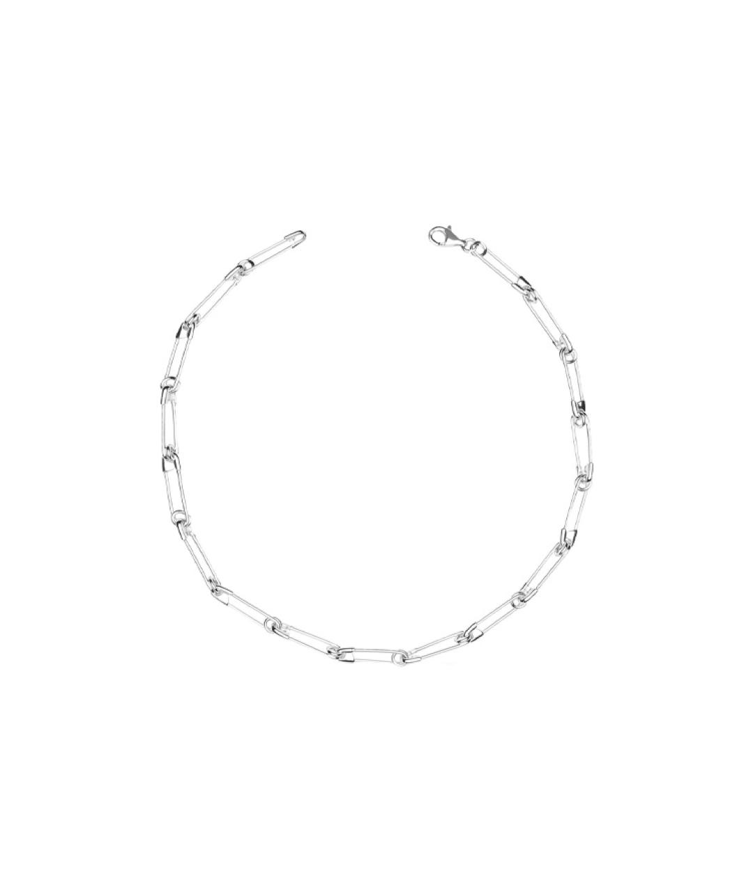 BALENCIAGA Серебряное колье, фото 2