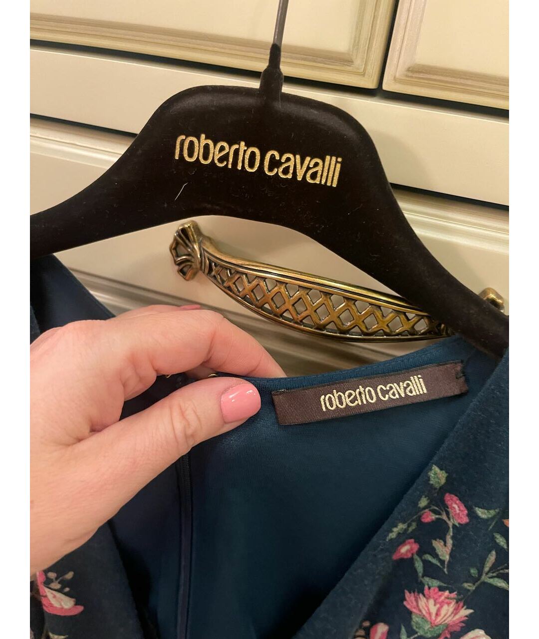 ROBERTO CAVALLI Шерстяное платье, фото 2