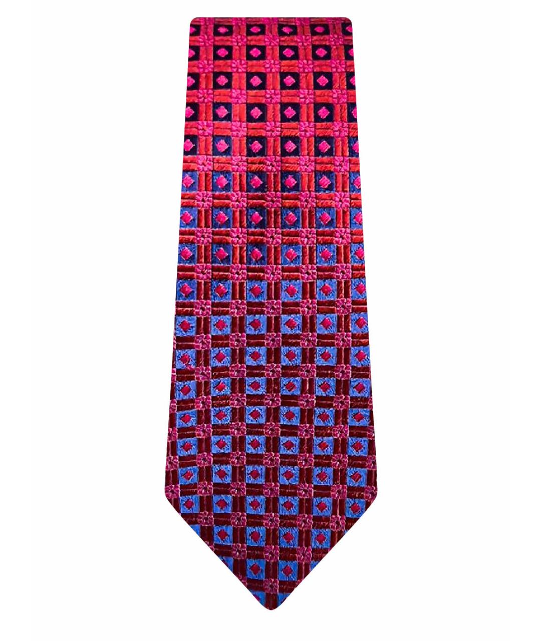 HUGO BOSS Бордовый шелковый галстук, фото 1