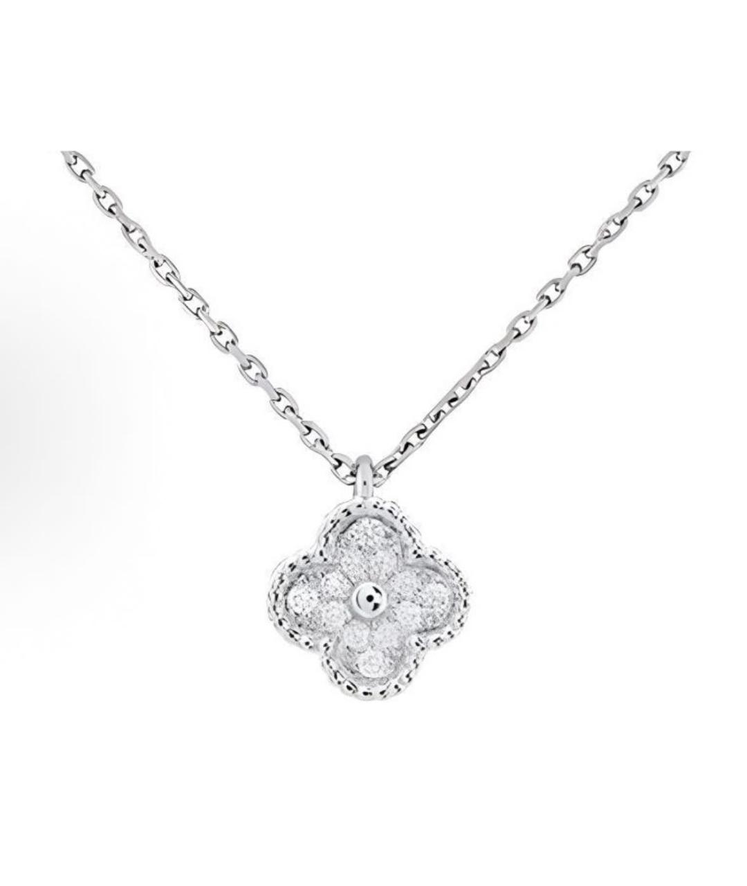 VAN CLEEF & ARPELS Серебряная подвеска из белого золота, фото 7