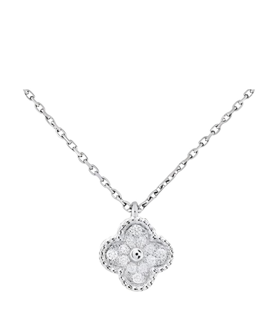 VAN CLEEF & ARPELS Серебряная подвеска из белого золота, фото 1