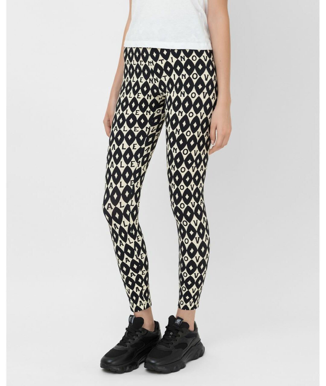 VALENTINO Мульти полиамидовые брюки узкие, фото 2