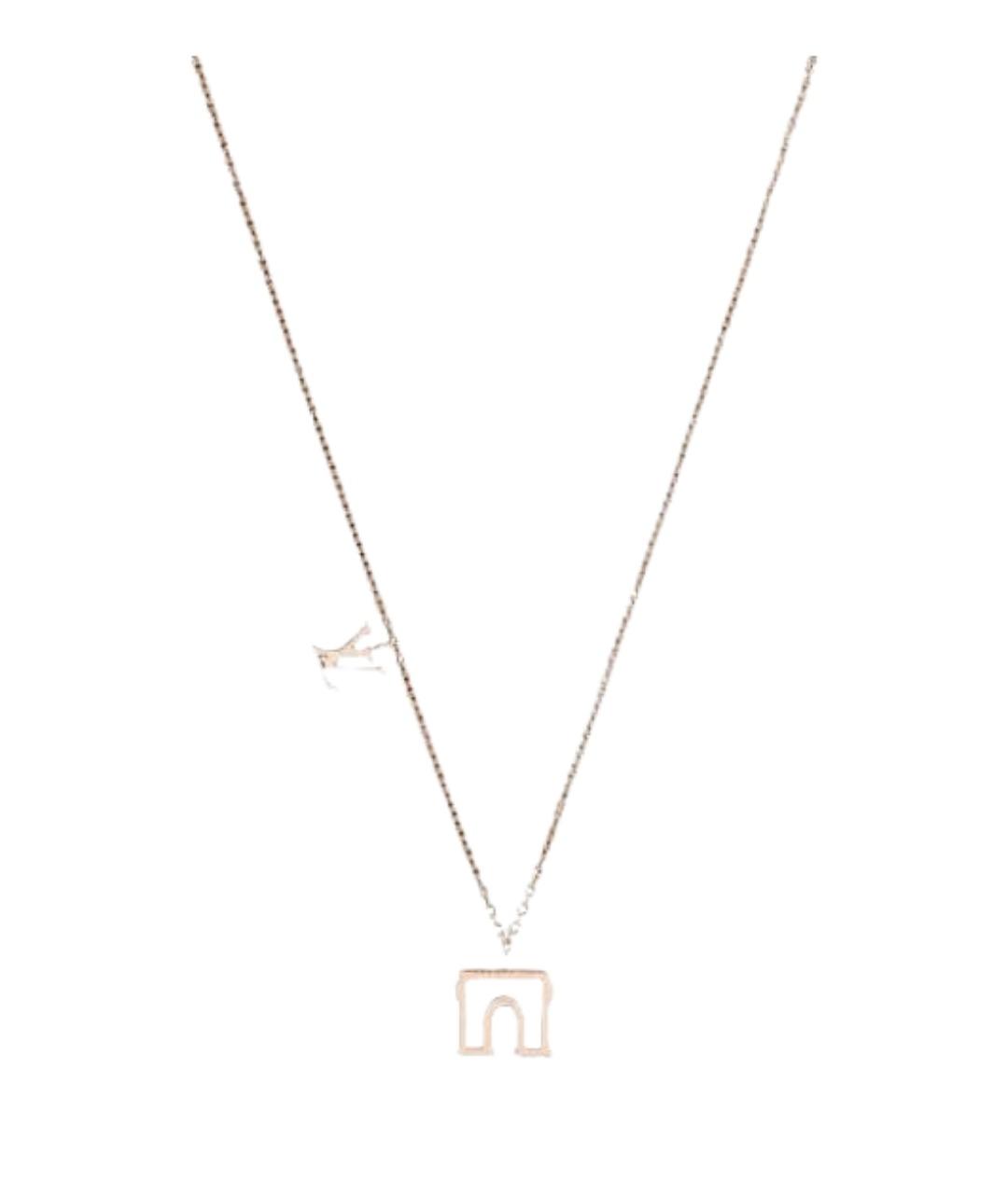 LOUIS VUITTON Золотая металлическая подвеска, фото 1