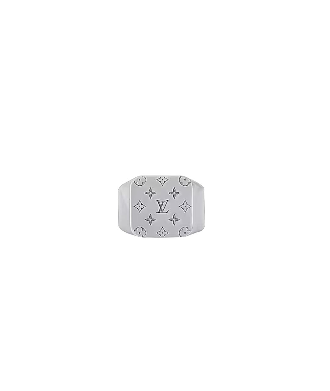 LOUIS VUITTON Серебряное металлическое кольцо, фото 1