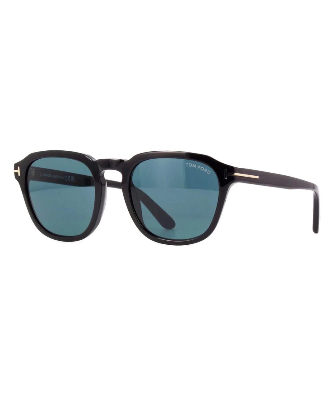 TOM FORD Черные пластиковые солнцезащитные очки, фото 5