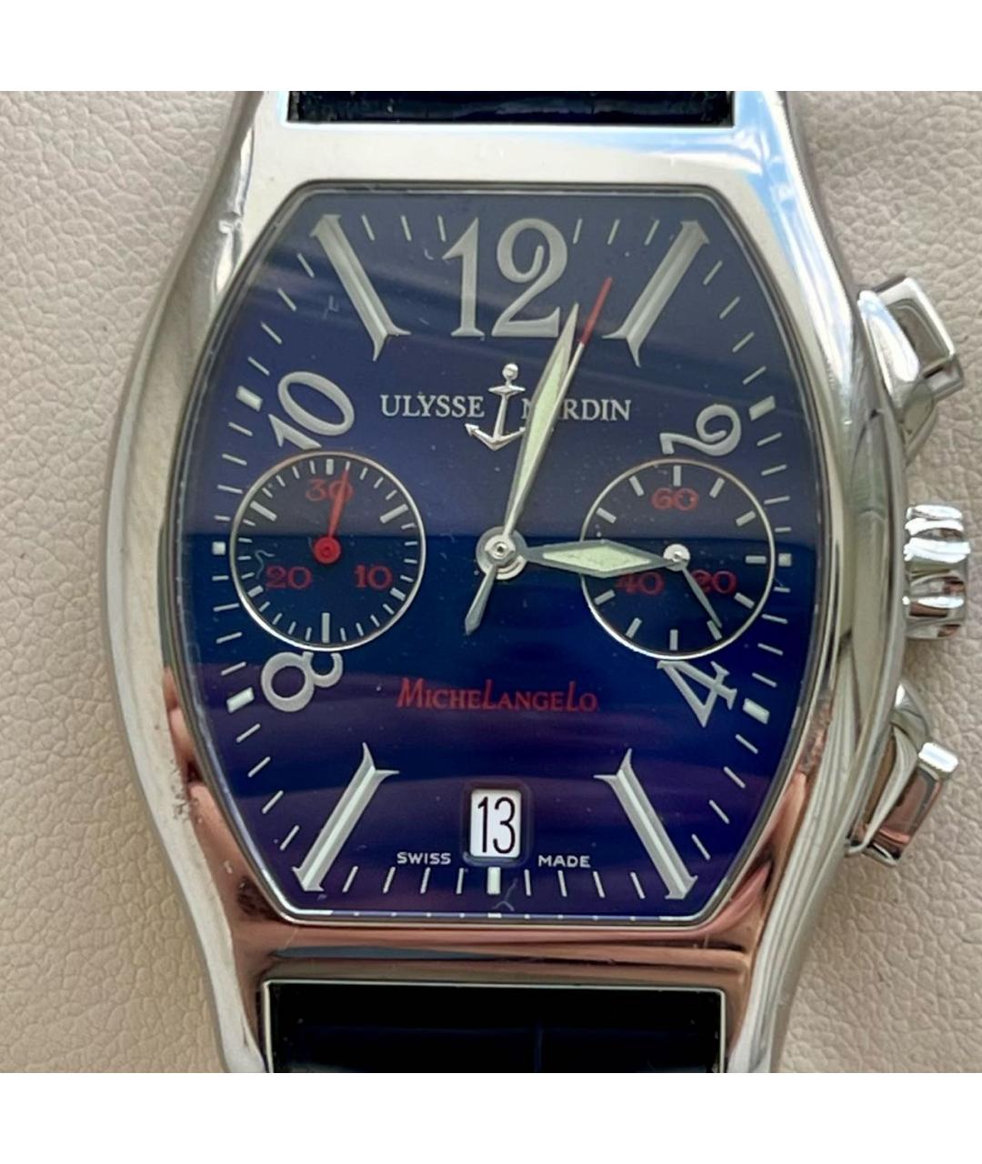 Ulysse Nardin Синие часы, фото 2