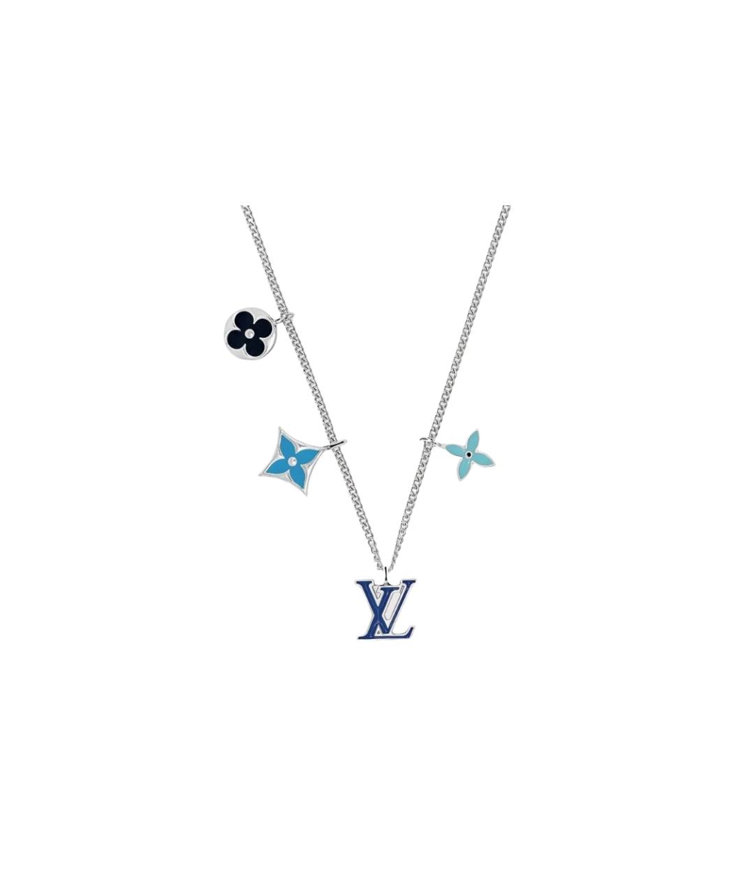 LOUIS VUITTON Серебряная металлическая цепочка/подвеска, фото 1