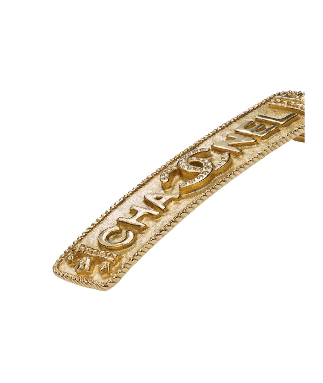 CHANEL Золотая заколка, фото 2