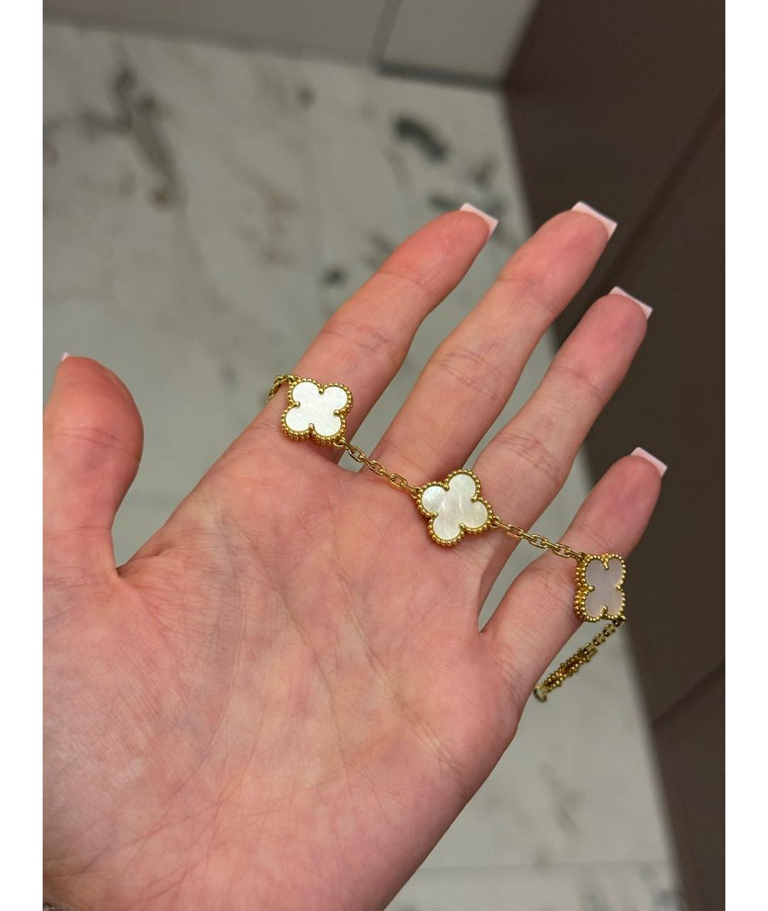 VAN CLEEF & ARPELS Золотой браслет из желтого золота, фото 4