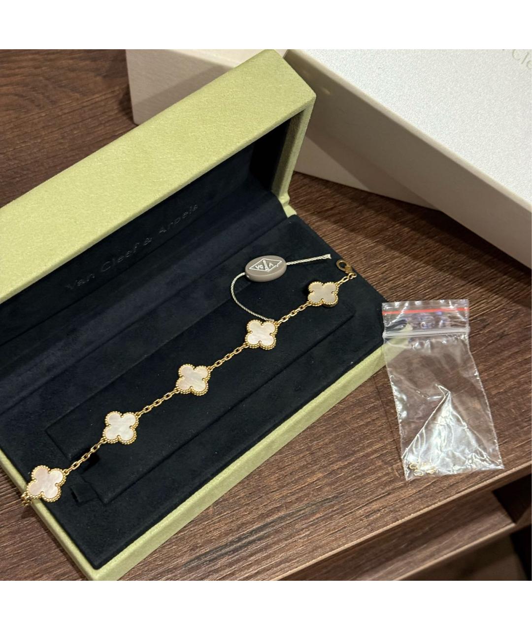 VAN CLEEF & ARPELS Золотой браслет из желтого золота, фото 2