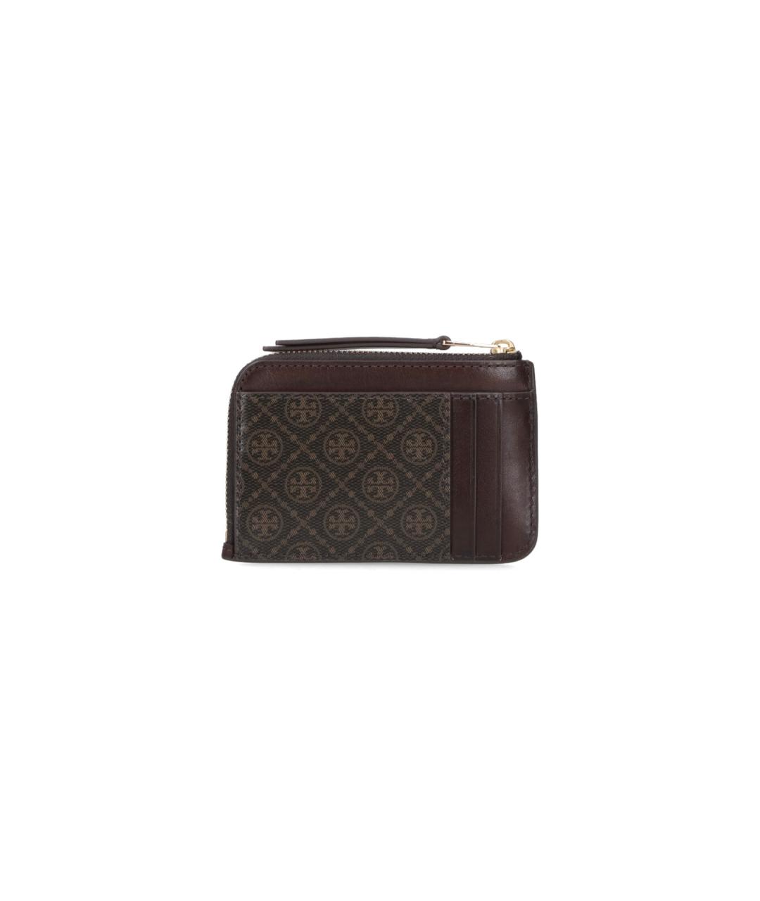 TORY BURCH Коричневый кошелек, фото 3