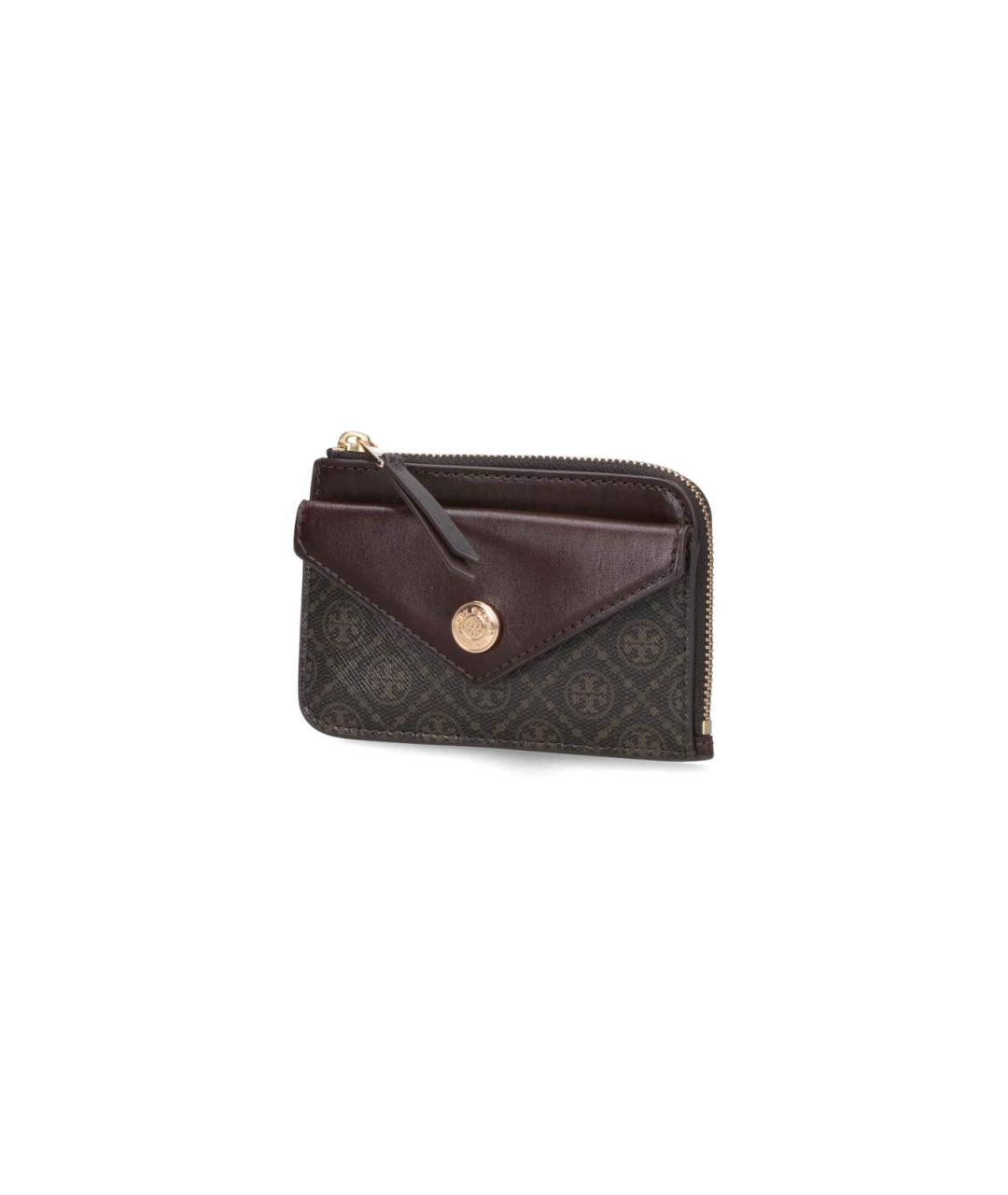 TORY BURCH Коричневый кошелек, фото 2