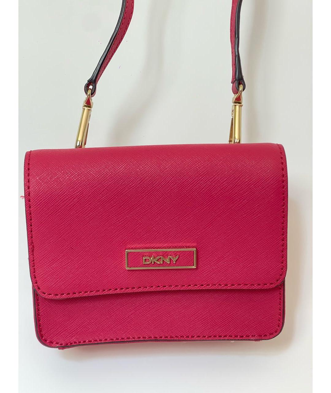 DKNY Фуксия сумка через плечо, фото 5
